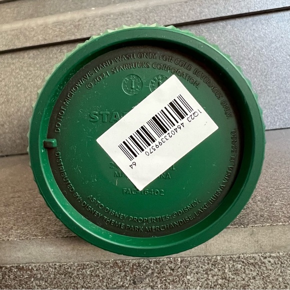 Mickey Mouse Christmas Starbucks Red Green Ombre Tumbler Walt Disney World, NWT - Picture 12 of 14